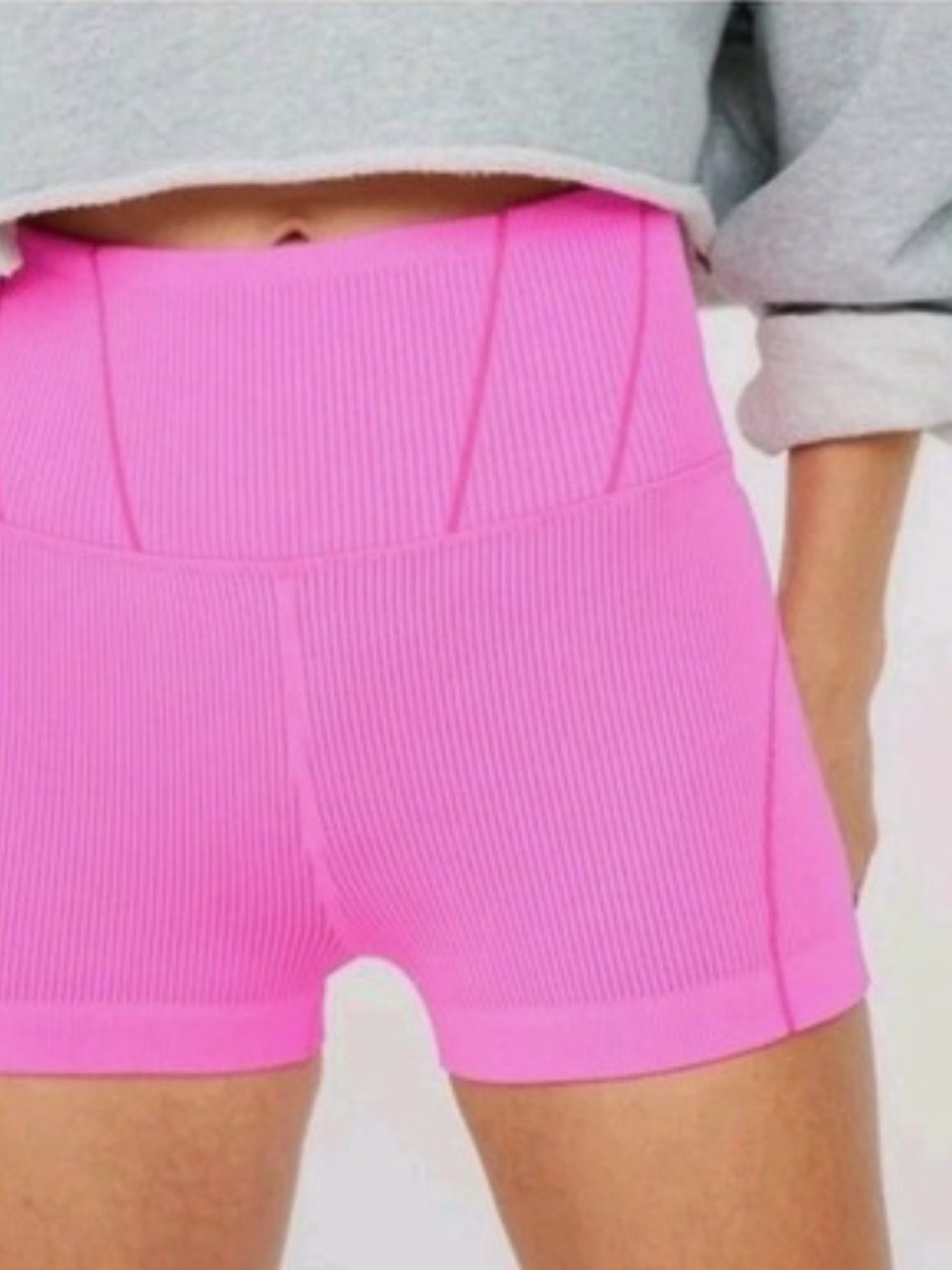 Aerie OFFLINE Ribbed Biker Shorts